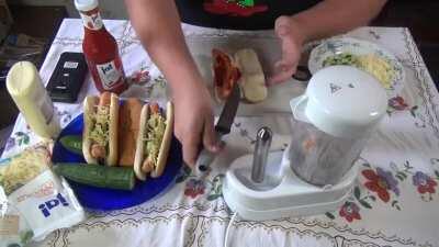 Der beste Hotdog der Stadt tadsächlich sogar