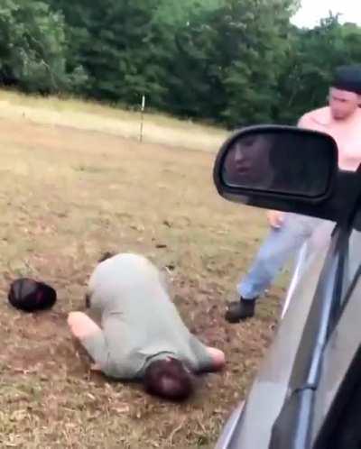 To intimidate your opponent before a fight.