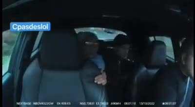 French couple attack their Uber driver.