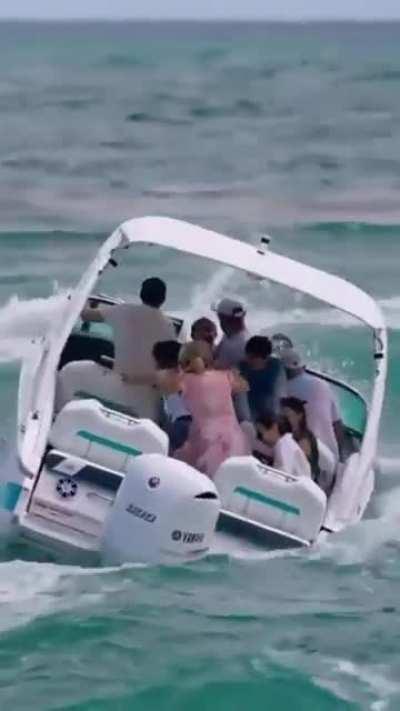 Let me just take a small lake boat into the harsh ocean and leave all my boater common sense at the dock along with multiple other bad choices