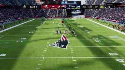 I was just trying to dive into the end zone…