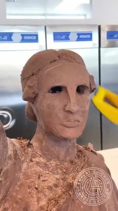 Impressive chocolate architecture