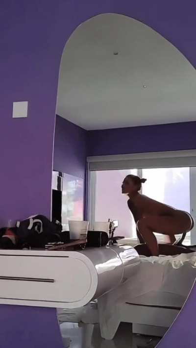 Bouncing on this monster BBC after we met only 10 min earlier at the resort..