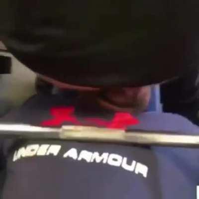 Weight lifting gone wrong..