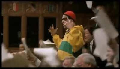 Only one man can save us now.