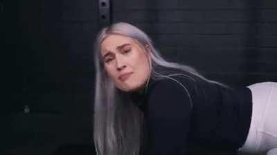 Lael THICK Stretching rountine for your fapping pleasure( Full video no click bait)