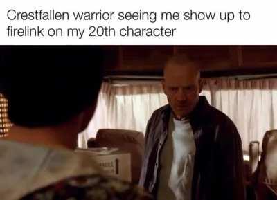 Me on my 14th attempt st a sorcery build