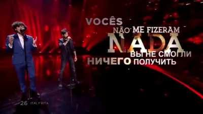 It'll never make sense to me how the juries ranked this song 17th