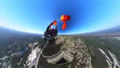 Skydiver’s main and reserve parachute both malfunction in the same jump (parachute footage starts around the 1:15 mark)