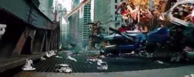 DotM Optimus Vs Sentinel but I made it into a shitpost