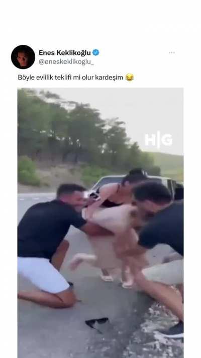 Antalyada bir Evlilik Teklifi