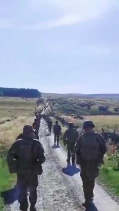 Ukranians training in United Kingdom