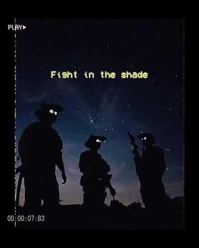 The night is our ally