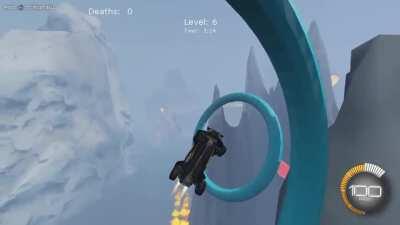 A month ago, I couldn't complete level 2 of Giant Rings. Now I can do this!