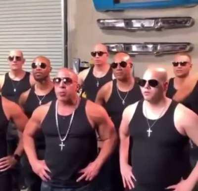 me after i clone myself and tell them to say family in sync: