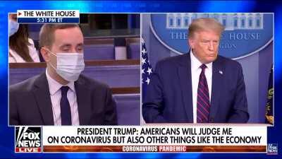 Trump on Ghislaine Maxwell: “I wish her well.