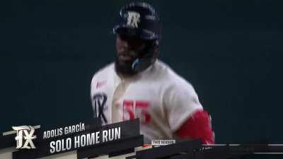 [Highlight] Adolis Garcia hits a moonshot for his second HR of the night and his 88th RBI of the season