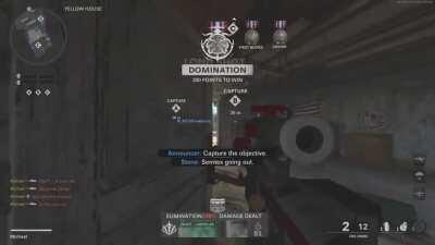 One Shot Quad with ZRG sniper nuketown - best shot I've ever hit