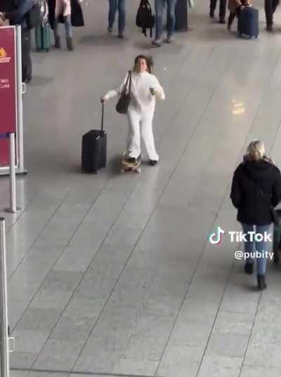 Frequent flyer or just main character?