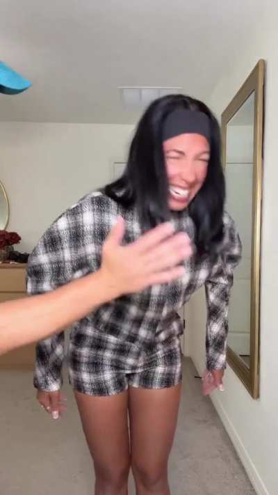 She never stood a chance. (silent, snorting, gasping)