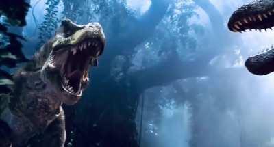 I edited JP3 again 2000’s style, but this time it’s the Trex vs Spinosaurus fight