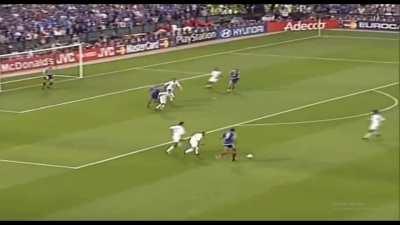 Young Thierry Henry Tormenting Italy Defenders Euro 2000 Final