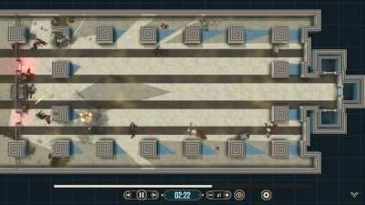 It's like The Matrix if Neo was fatigued from a previous mission.