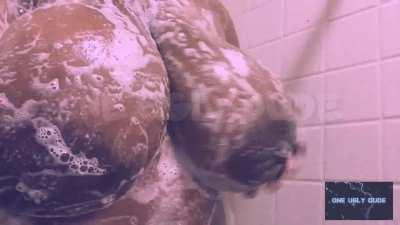 A THICC SOAPY SHOWER