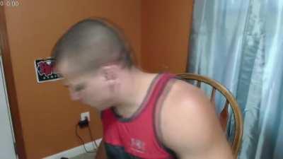 Peter when the symbiote is on him