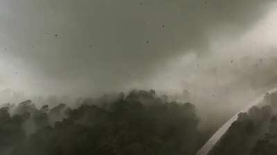 Insane close range video of a tornado just southeast of Yazoo City yesterday. Drone was lost