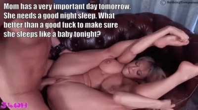 Helping mom however she needs