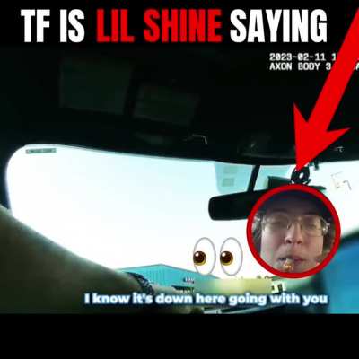 tf is lil shine saying😂😭👀