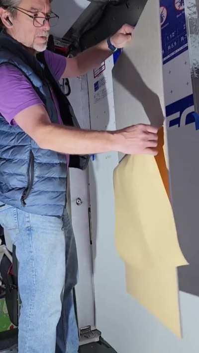 To minimize weight in my electric van I'm finishing the upper walls with acoustic panels. What do you think?