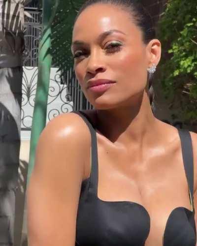 Rosario before the Indie Spirit Awards