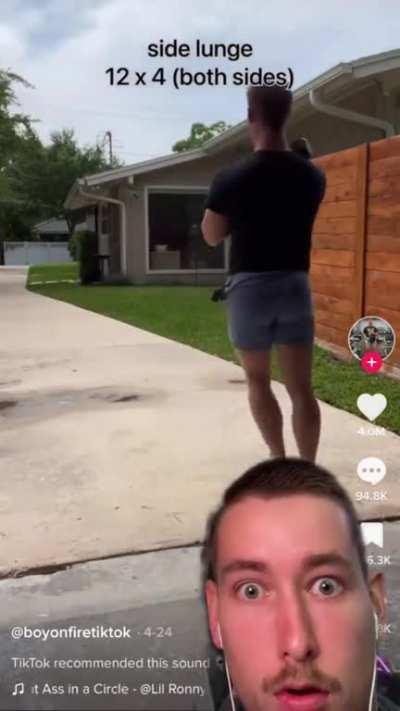 What was the workout?