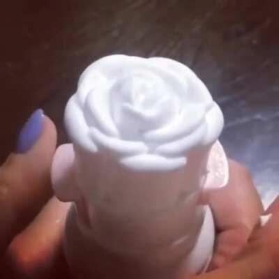 this rose shaped soap dispenser from japan