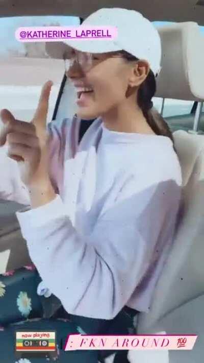 Fkn Around in the passenger seat