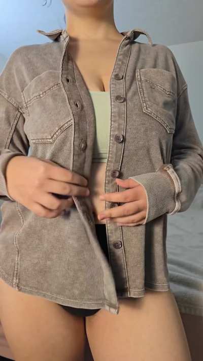 Drink down this milk, no questions asked babe