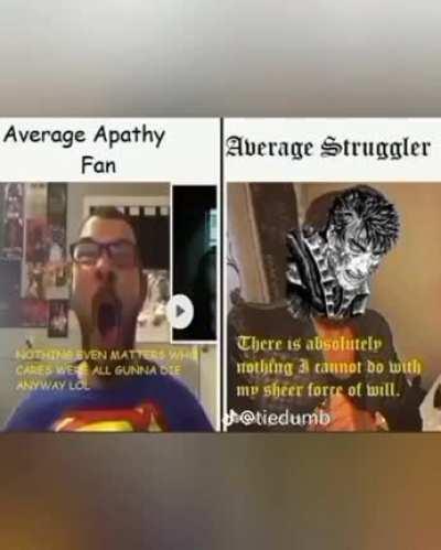 Indomitable human spirit