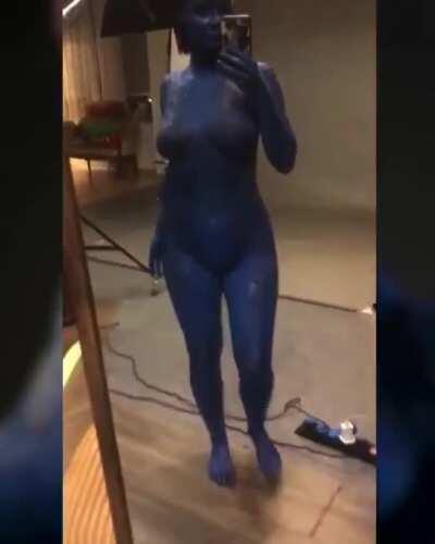 Jannet as Mystique