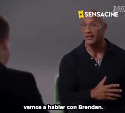 Dwayne Johnson thanks Brendan Fraser