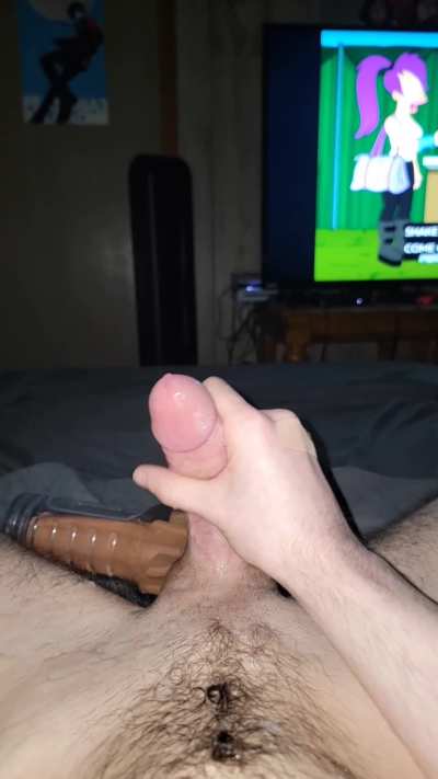 I never stop cumming I glazed myself