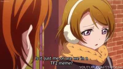 the marksman from teamwatch 3 is in an anime!