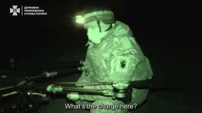 Border guards from the Pomsta brigade use heavy Vampire hexocopters to destroy Russian artillery, armored vehicles, shelters and other targets in the Bakhmut area