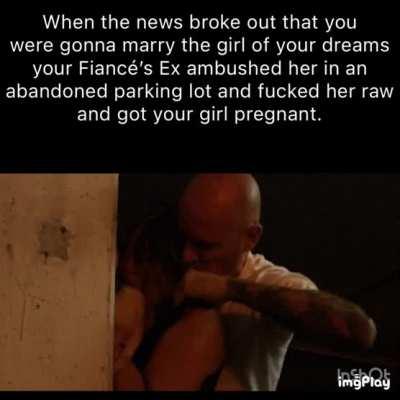 Your wife kept seeing him even after you got married.