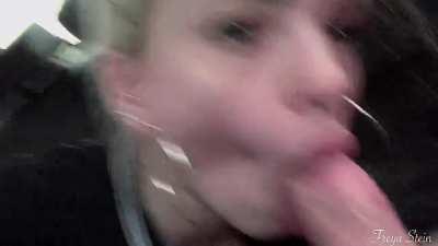 Amateur Sucks Out And Swallows His Cum