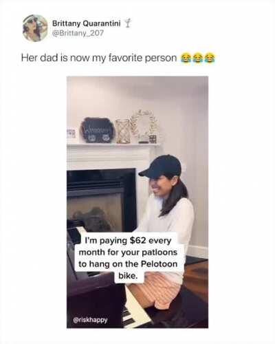 I guess in this case the child is facing their parent