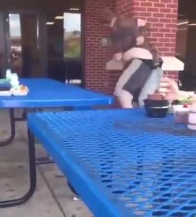Big boy was going overboard