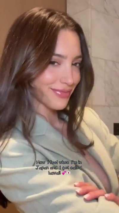 "How I feel when I'm in Japan and I get called kawaii"