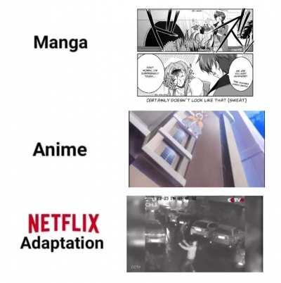 If Netflix started an adaptation to code geass